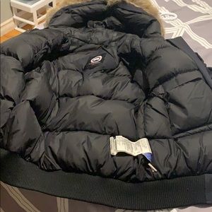Navy CANADA GOOSE BOMBER JACKET